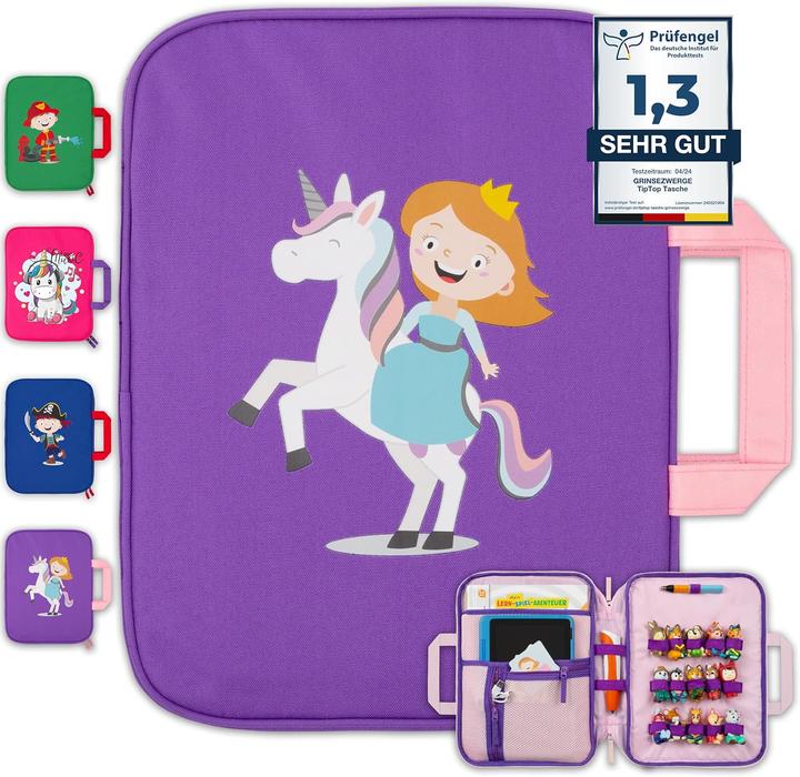 Produktbild Grinsezwerge Tasche für Edurino, Tonie & TipToi Zubehör