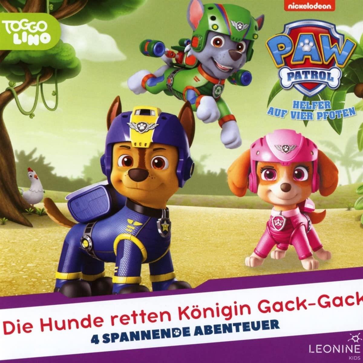Paw Patrol F42 - Die Hunde retten Königin Gack-Gack, Hörbücher
