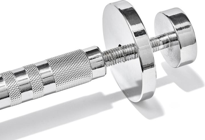 Actual product image adidas Adjustable Chrome Dumbell (1 x 1 kg - 5 kg)