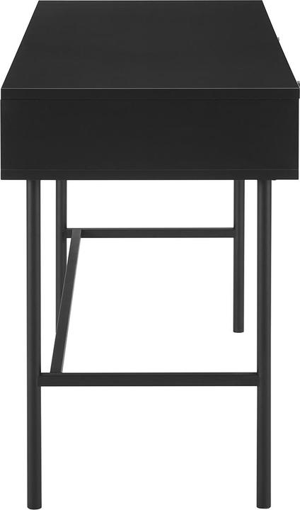 Immagine prodotto SalesFever Scrivania in vero legno impiallacciatox75 nero (120 x 50 x 75 cm)