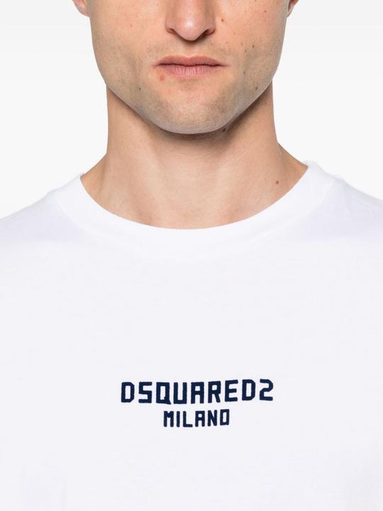 Produktbild Dsquared2 T-shirt E Polo Bianco E Blu Navy (S)