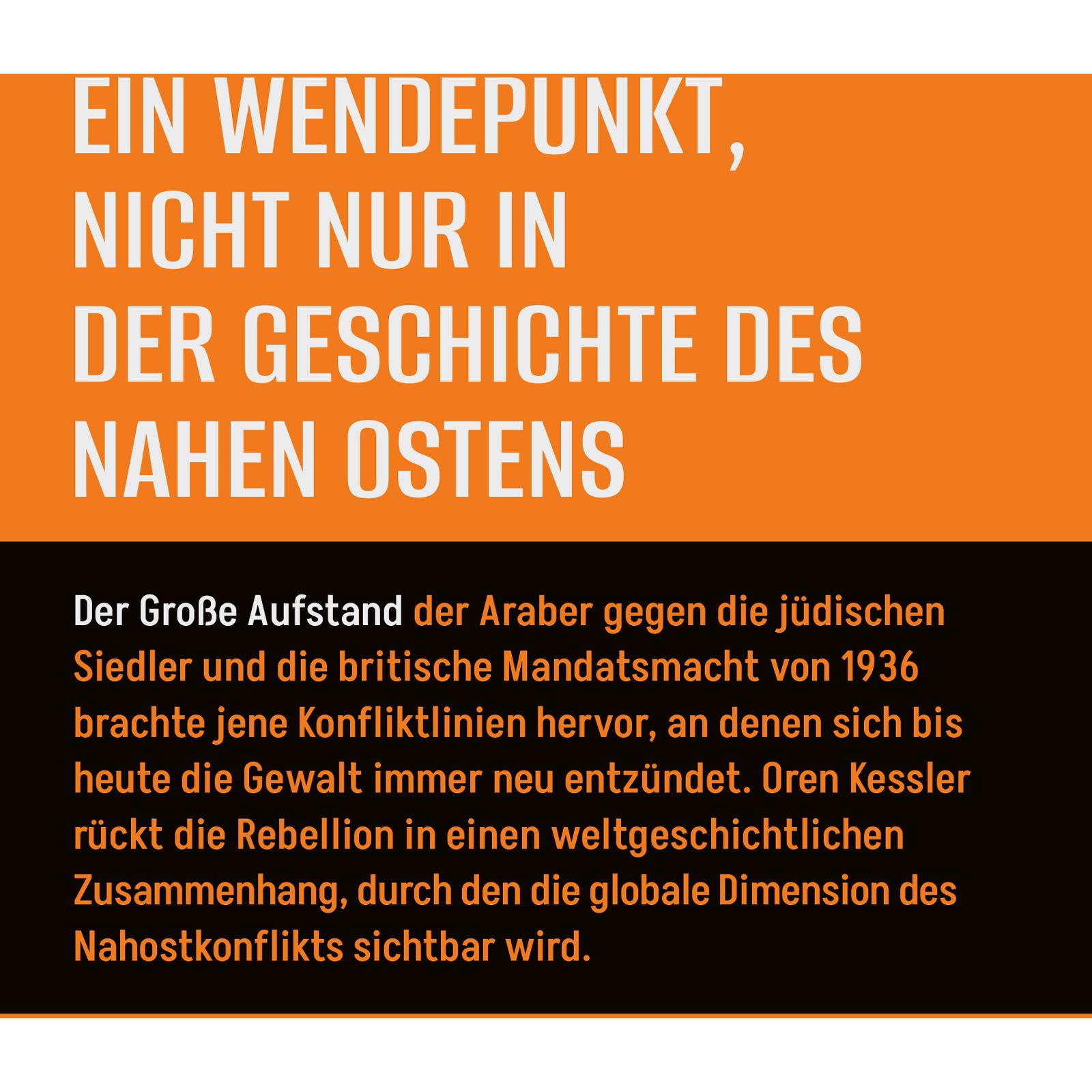 Thumbnail - Palästina 1936, Sachbücher von Oren Kessler