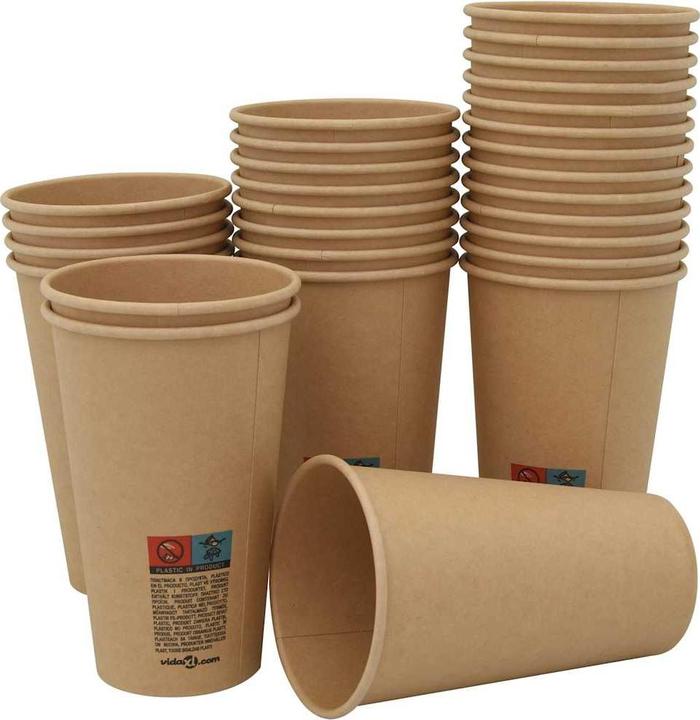 Actual product image vidaXL Pappbecher (1000x)