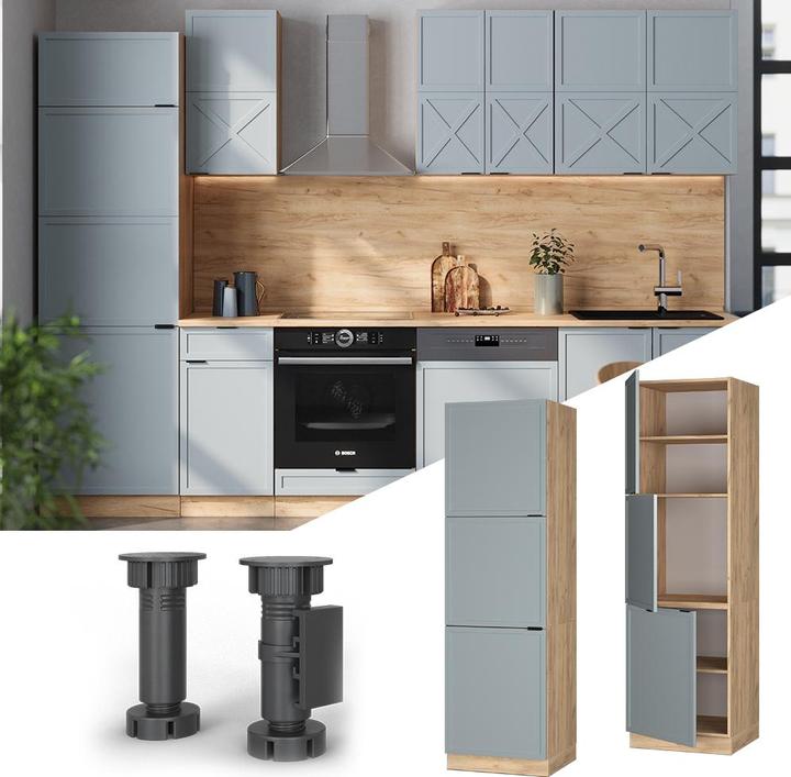 Produktbild Vicco Herdumbauschrank Fame-Line (60 x 58 x 206.80 cm)
