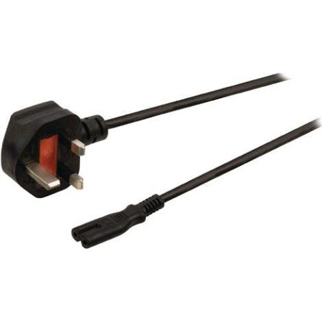 Falcon Eyes Stromkabel C7 mit UK Adapter 5m, Studioblitz Zubehör