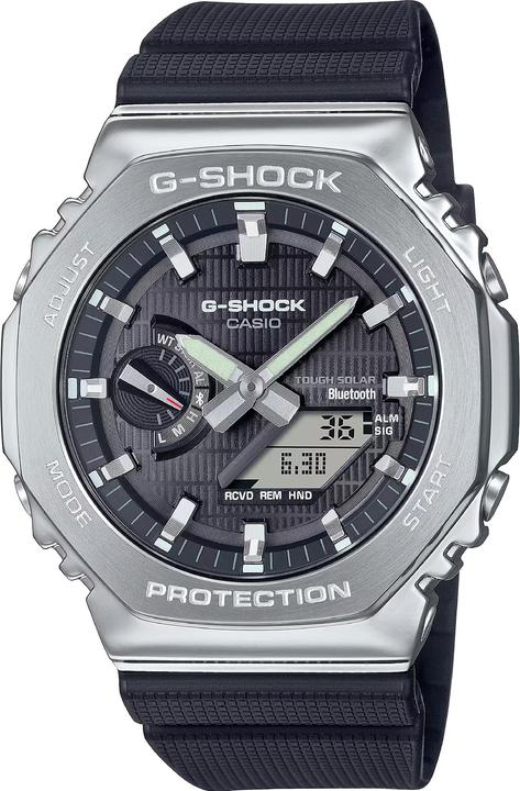 G-Shock GBM-2100-1AER (Sports watch, Digital watch, Analogue wristwatch, Chronograph, 44 mm)