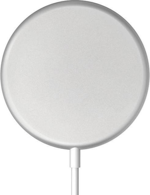 Produktbild Crong MagSpot Wireless Charger - Aluminiowa ładowarka MagSafe 15W (Silver White) (15 W)