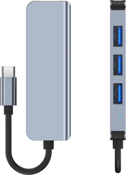 Actual product image Tech Tech-Protech V1 Hub Type-C 4xUSB (USB-C, 4 Ports)