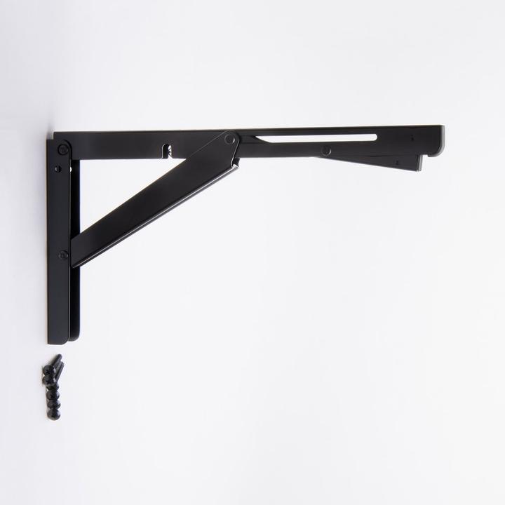 Actual product image Sugatsune Klappkonsolen Edelstahl schwarz, 150 kg