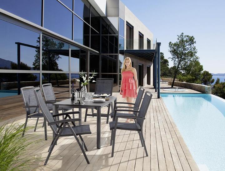 Produktbild Sieger Trento Stapelsessel Aluminium/Textilene