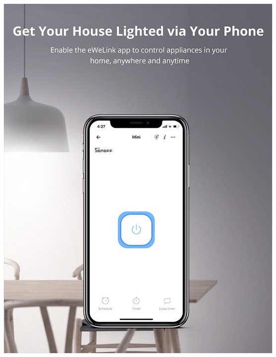 Image du produit Sonoff Mini R2 (Actionneur de commutation)