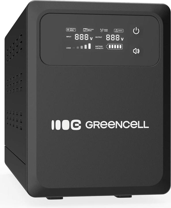 Image du produit GreenCell UPSLPPC1000 (1500 VA, 1000 W, Line-interactive Onduleur)