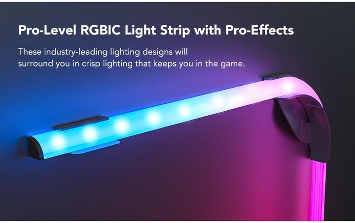 Productafbeelding Govee Pro Gaming Light DreamView G1, RGBIC, WiFi (RGBIC, 150 cm, Interieur)