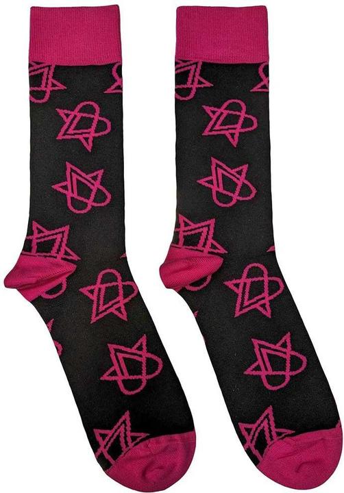 Schwarz/Pink
