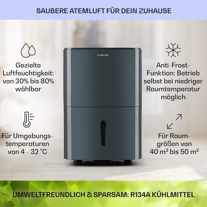 Actual product image Klarstein Luftentfeuchter & Luftreiniger (50 m²)