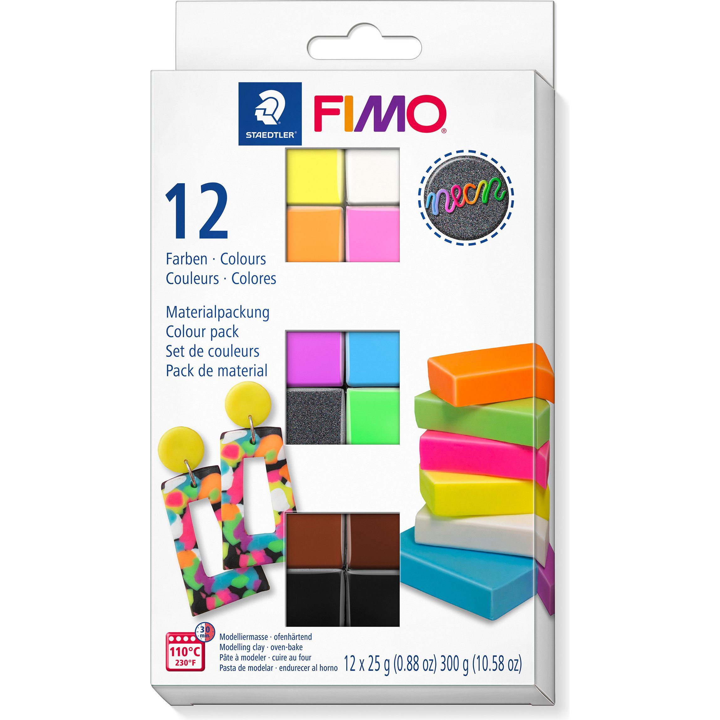 Fimo Mod.masse eff neon MP Set (8013 C12-3)