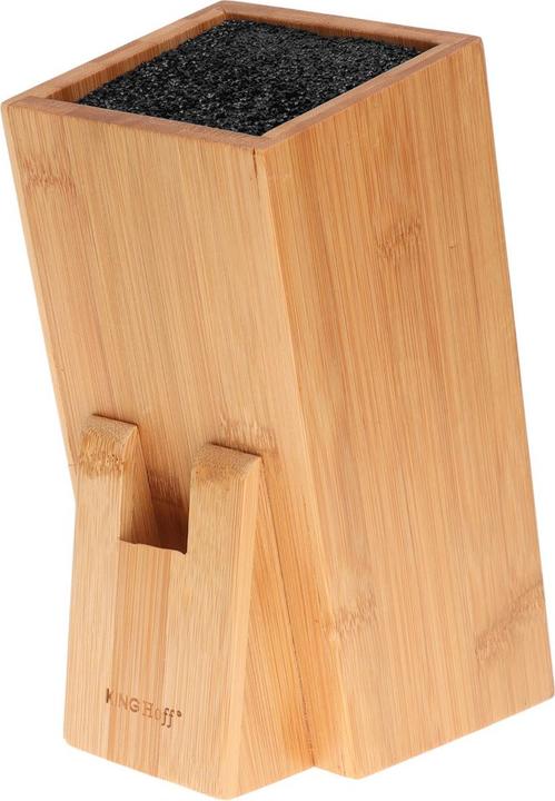 Produktbild Kinghoff Messerblock aus Bambus