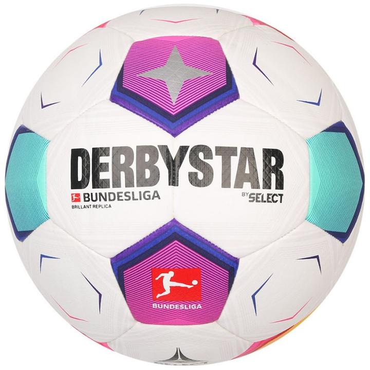Derbystar Fussball Bundesliga Replica 2023/24 Trainingsball (4)