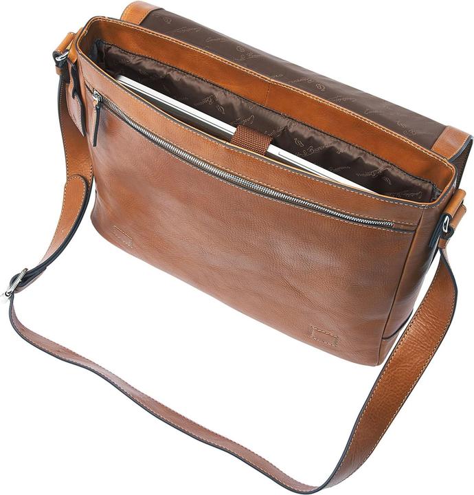 Produktbild Castelijn & Beerens Mark Aktentaschen Messenger RFID Schutz Leder 39 cm Laptopfach