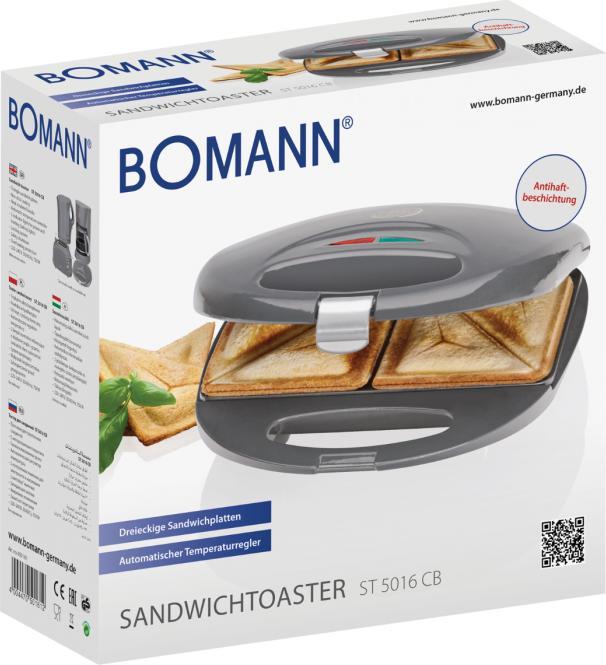 Image du produit Bomann ST5016CB Sandwitch-Maker gris