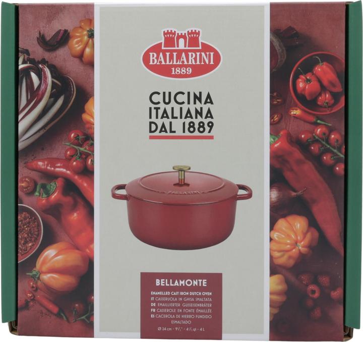 Actual product image Ballarini Cocotte BELLAMONTE (24 cm, Casserole + Stewpot, Cast iron)