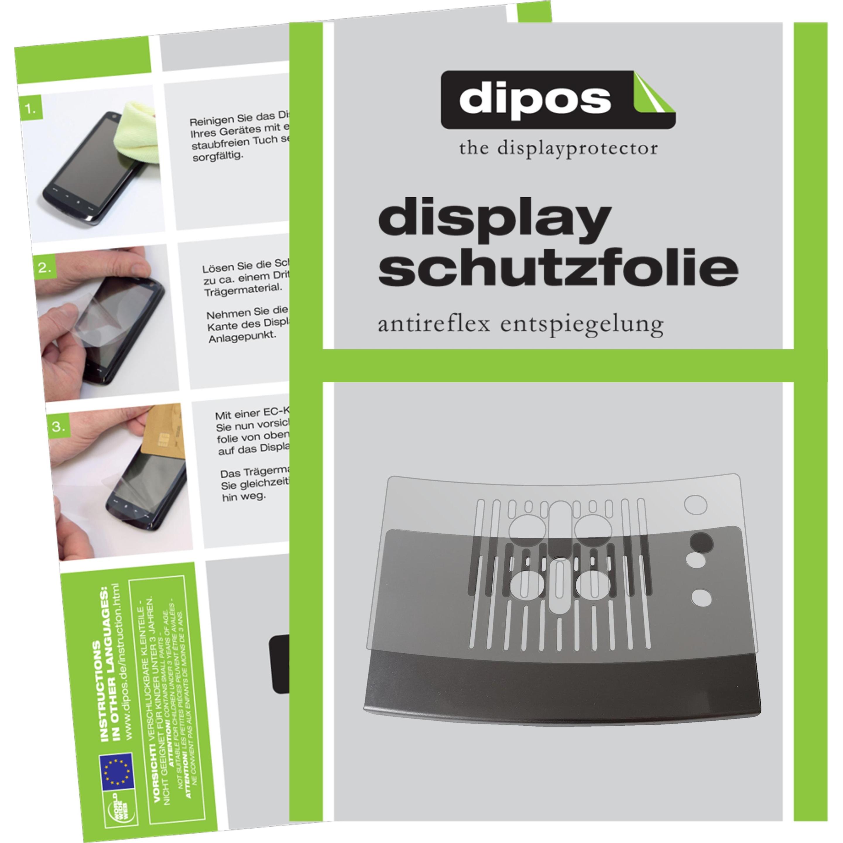 Dipos Displayschutzfolie Antireflex, Zubehör Kaffeemaschinen, Transparent