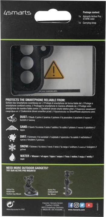 Produktbild 4smarts Active Pro Rugged Case Stark Samsung Galaxy S21 5G