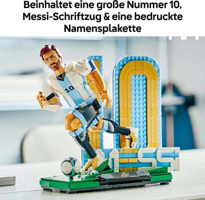 Image du produit LEGO Lionel Messi - Légende du football (43015, LEGO Editions)