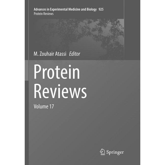 Protein Reviews, Fachbücher von M. Zouhair Atassi
