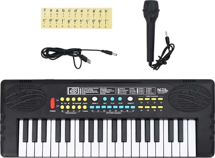 Image du produit vidaXL Elektrische Klaviertastatur (37 Boutons)