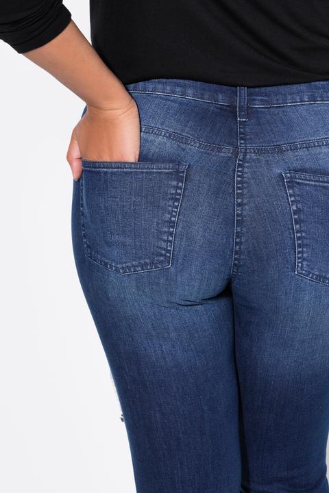 Produktbild Angel of Style Jeans, Patches, Destroy-Effekte, 5-Pocket (56)