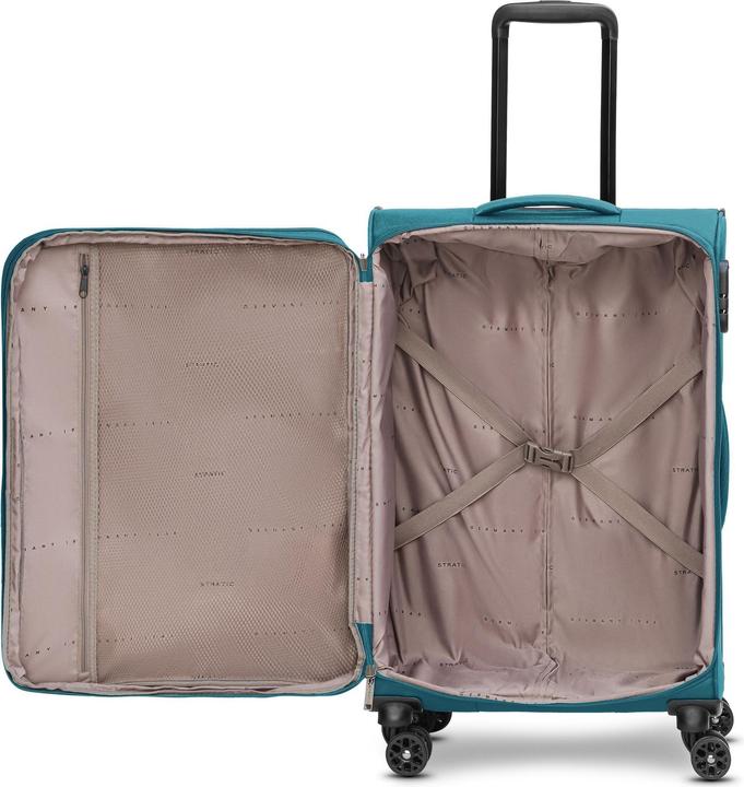 Produktbild Stratic taska 4-Rollen Trolley M 65 cm mit Dehnfalte (74 l, M (50 - 90l))