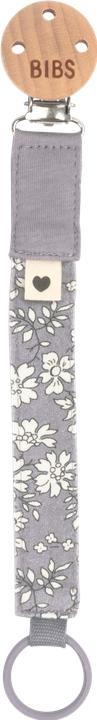 Produktbild Bibs x Liberty Pacifier Clip Capel Fossil Grey (1 x)