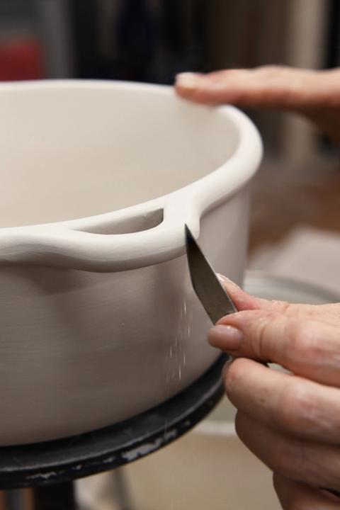 Actual product image Revol Bombance round oven casserole 22 cm orzell alabaster white (22 cm)