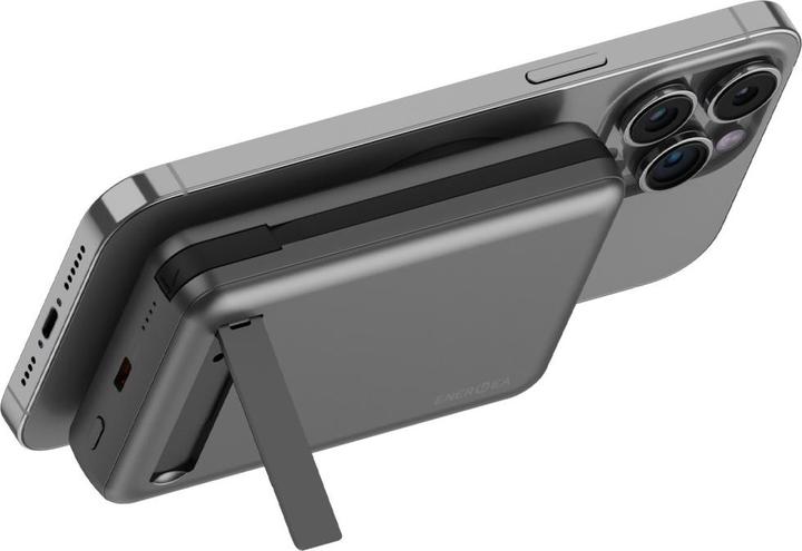 Produktbild Energea Induction PowerBank MagPac Pro Plus 10000mAh Qi2 Magsafe grey (10000 mAh, 20 W, 37 Wh)