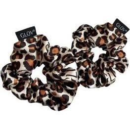Glov, Elastico per capelli, Satin Scrunchies Satin Hair Ties S Cheetah 2 Pieces (Elastico per capelli)