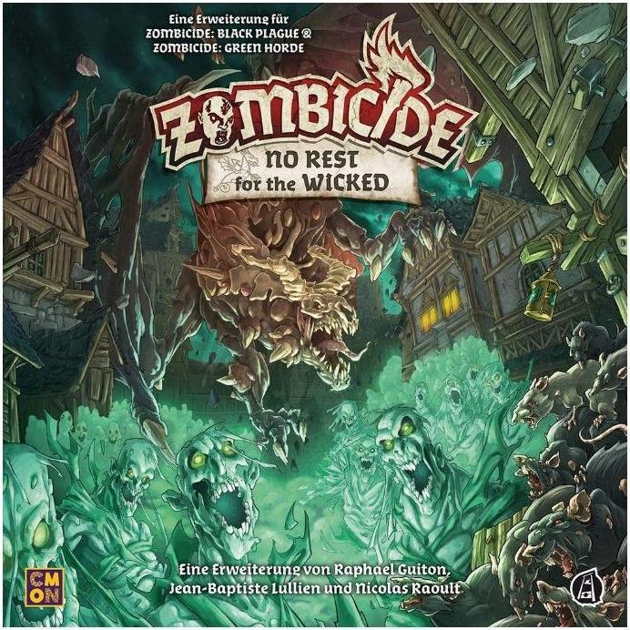 Actual product image Cmon Zombicide: No Rest for the Wicked (German)