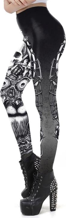 Actual product image Ocultica Leggings in black/white (M)