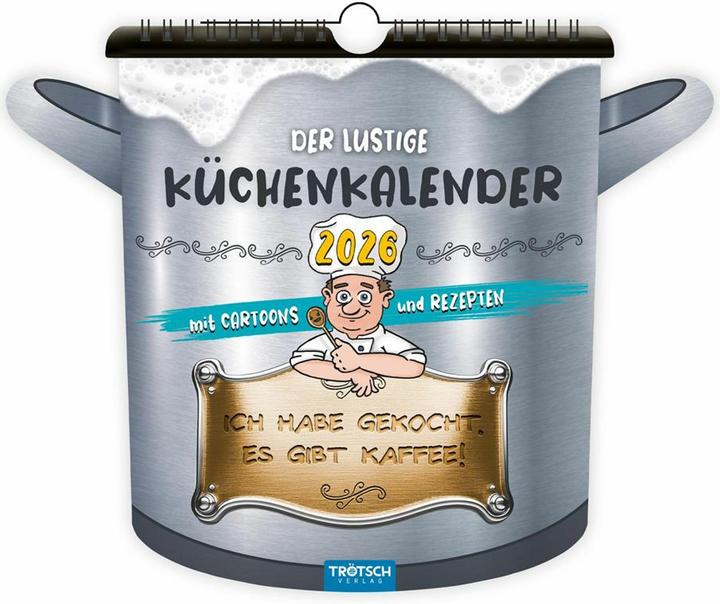 Produktbild Trtsch Formkalender Der lustige Kchenkalender 2026