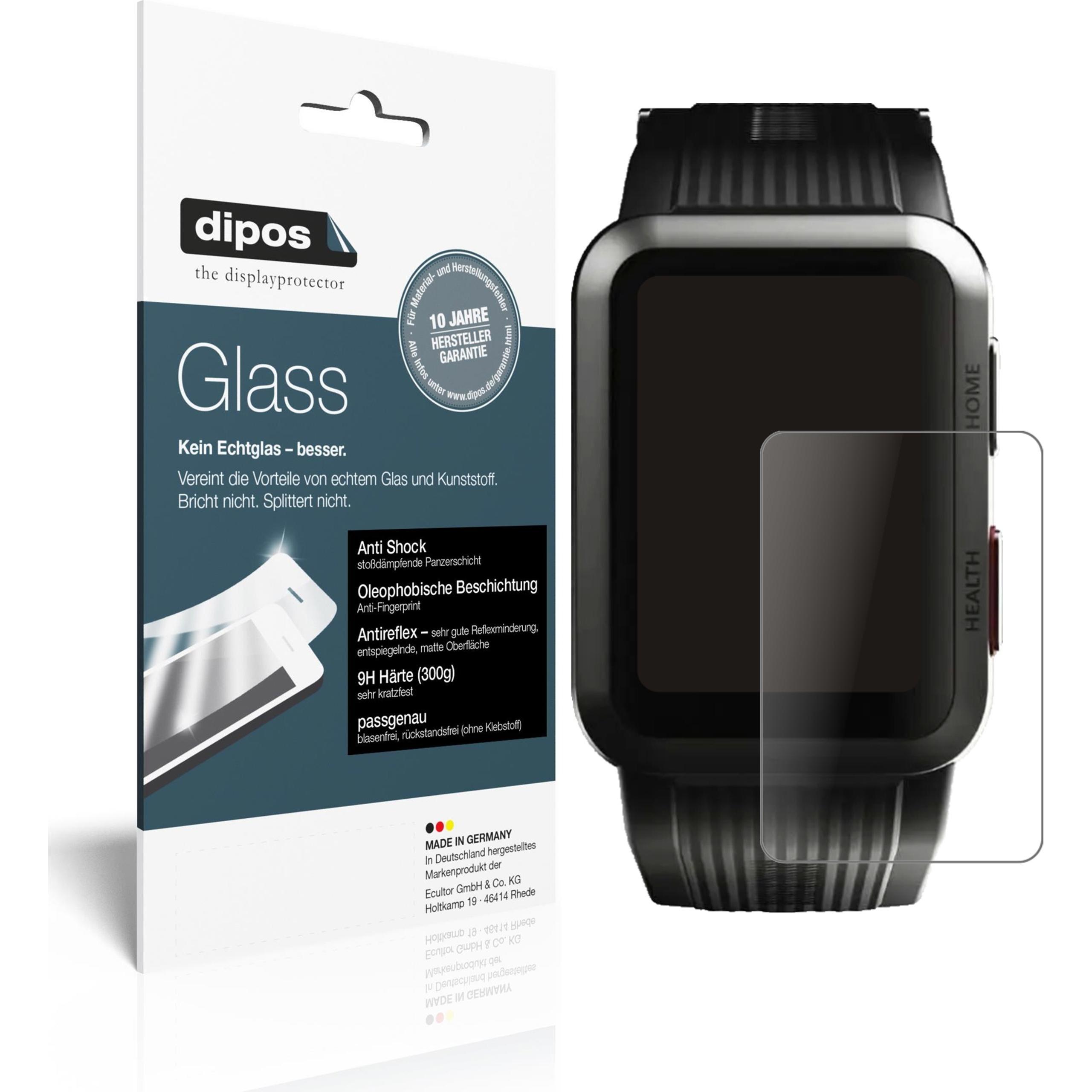 Dipos Displayschutz Anti-Shock, Smartwatch Schutzfolie, Transparent