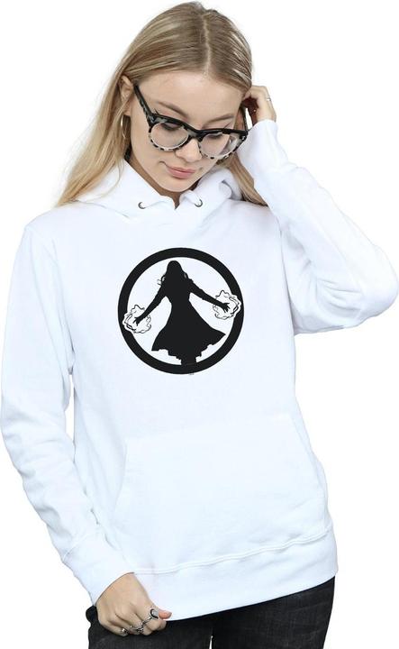Actual product image Womens/Ladies Scarlet Witch Symbol Hoodie (XL)