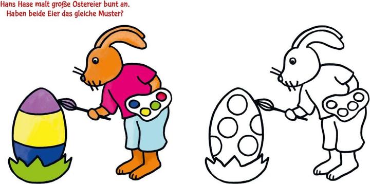 Produktbild Das dicke Kindergarten-Malbuch: Auf der Wiese