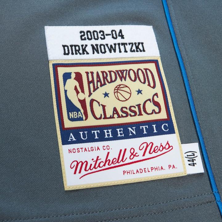 Actual product image Mitchell & Ness Dirk Nowitzki Dallas Mavericks Authentic Swingman Jersey (M)