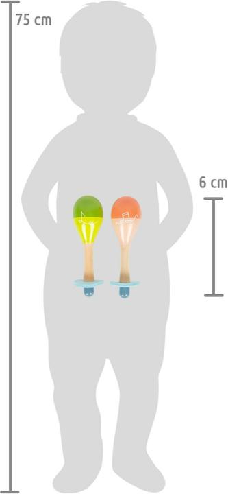 Produktbild small foot Maracas Groovy Beats (Deutsch, Englisch, Französisch, Italienisch)