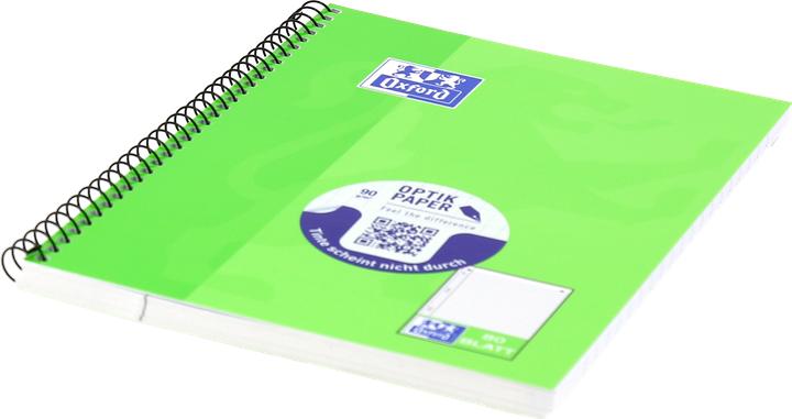 Actual product image Oxford College notebook (A5, Lined, Hardcover)