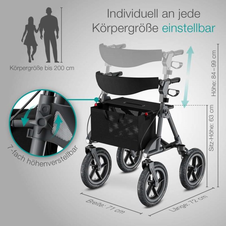 Actual product image Aktivshop Rollator