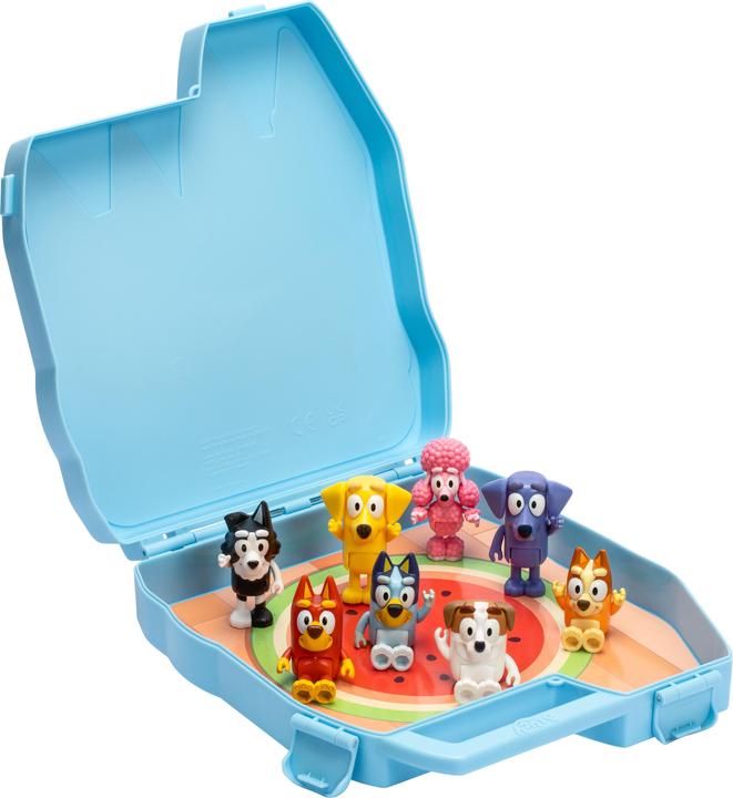 Actual product image Moose Bluey Play & Go Collectors Case