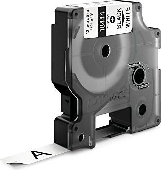Dymo 18444 S0718600 schwarz (1.20 cm, Schwarz)