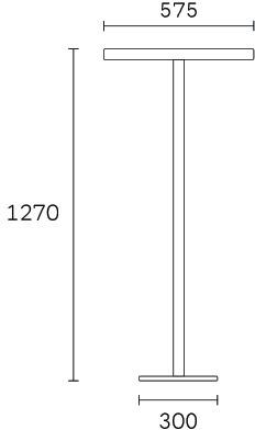 Image du produit Innolux 10000 Lux 30cm VALOVOIMA FLOOR LED Luminothérapie (10000 lx)