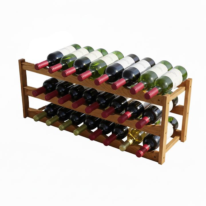 Actual product image Relaxdays winerack (24 bottles, 78 x 21 x 28 cm)